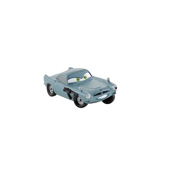 Pixar Disney - Cars 2 - Figurine ne roule pas Finn McMissile 7 cm