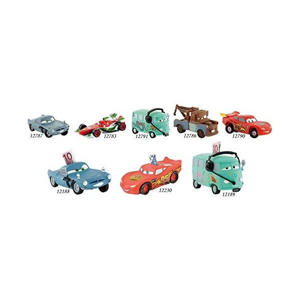 Pixar Disney - Cars 2 - Figurine ne roule pas Finn McMissile 7 cm