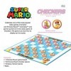 Super Mario Boardgame Checkers Princess Power USAopoly Giochi Tavolo Accessori