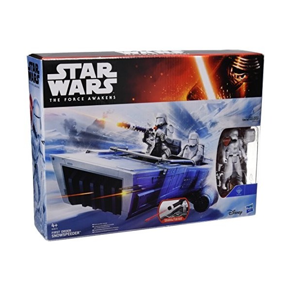 Star Wars B3673 - Véhicule Snowspeeder - Figurine Snowtrooper - Hasbro