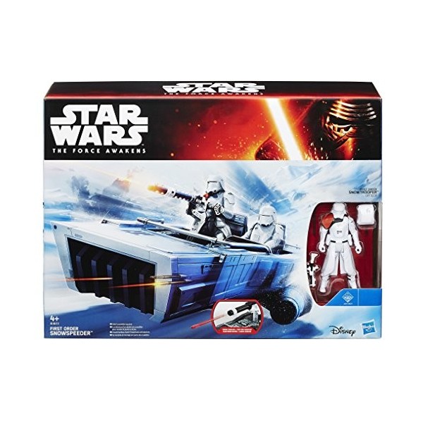 Star Wars B3673 - Véhicule Snowspeeder - Figurine Snowtrooper - Hasbro