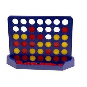 Pressman Toys PRE170306 plastique 4 dans un jeu de ligne pour 2 joueurs