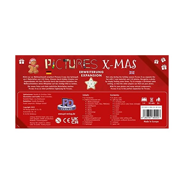 PD-Verlag X-MAS Extension de Jeu pour Les Images, PDV05002, Moyen