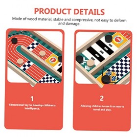 Toyvian 1 Ensemble Rebondissant Catapulte Course Rondelle Adolescents Gagnant Fronde Nuit Adulte Dames Bataille Hockey Fronde