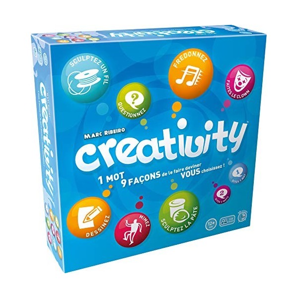 Jeux MHR | Creativity | Jeu de société | À partir de 12 ans | 2 à 8 joueurs | 30 minutes