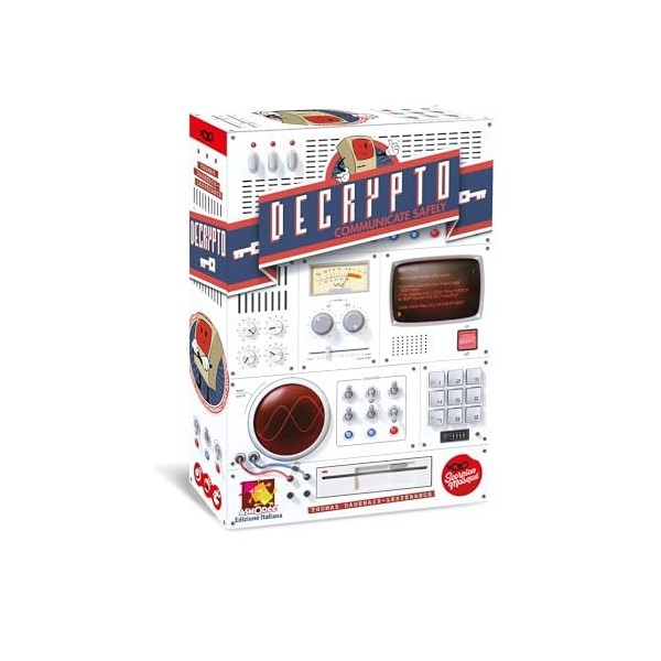 Asmodee - Jeu de Table, Decrypto, Multicolore, Version Italienne