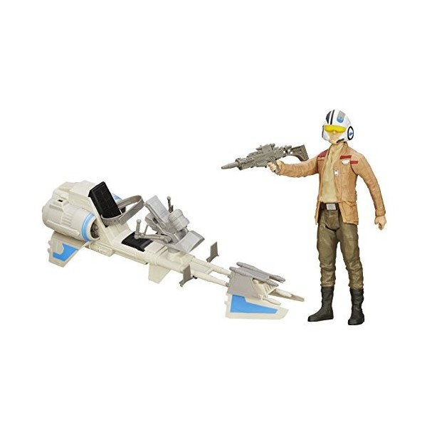 Star Wars Figurine et véhicule E7 Hero Series assortis 