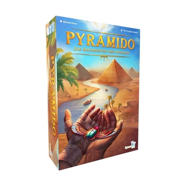 Heidelberger Spieleverlag Pyramdio - Synapses Games - Allemand - Jeu de Cartes - pour 2 à 4 Personnes - À partir de 8 Ans