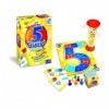 Megableu- 5 Seconds Junior Jouets, 832028, Multicolore, 3 BIS 6 Spieler