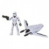 Star Wars Mission Fleet Gear Class Clone Trooper Arena Rescue Figurine et véhicule 6,3 cm Jouets pour Enfants à partir de 4 A