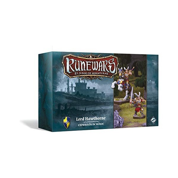 Fantasy Flight Games – Runewars – Lord Hawthorne – Espagnol, Couleur FFRWM06 , Couleur/modèle Assorti