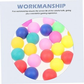 Toyvian 150 Pièces Boule De Loterie Balles DAppel Rouges Bleues Balles De Bingo De Remplacement De Bingo Balles De Jeu De Po