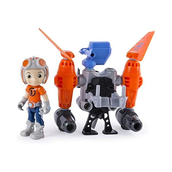 Rusty Rivets – Build Me – Jet Pack – Véhicule à Construire + 1 Figurine