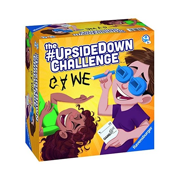 Ravensburger – Upside Down Challenge Game - Jeu dambiance pour famille - Jeu daction et dadresse pour 2 à 6 joueurs à part
