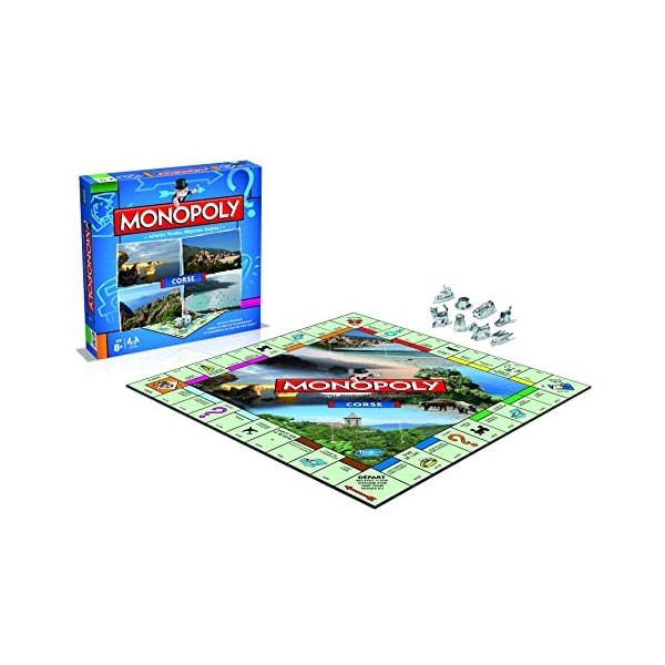 WINNING MOVES - MONOPOLY - RENNES - Jeu de société - Version française