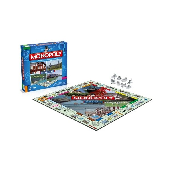 WINNING MOVES - MONOPOLY - RENNES - Jeu de société - Version française