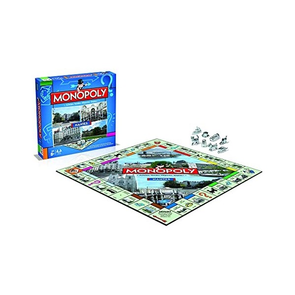 WINNING MOVES - MONOPOLY - RENNES - Jeu de société - Version française