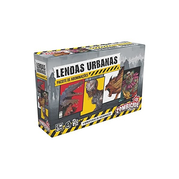 CMON 2. Edition-Urban Legends Jeu, CMND1221, Multicolore, 1. Zombicide