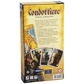 Giochi Uniti - Condottiere, Jeu de Cartes, Édition Italienne, GU114