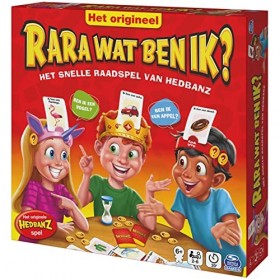 Spin Master Games 6064633 RARA Que suis-Je? – Le Jeu de devinettes Rapides pour Toute la Famille – Nouvelle édition avec des 