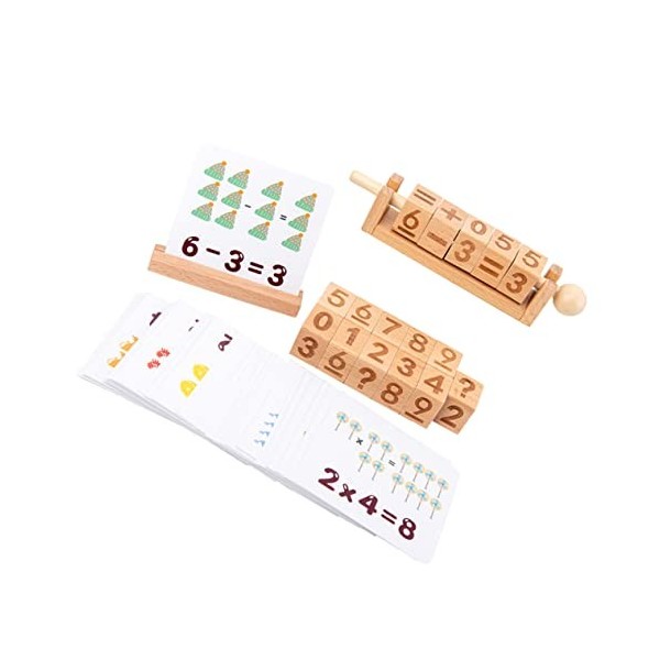 Toyvian 1 Jeu De Ficelle Aides à Lapprentissage Jouets en Bois Jouets Déveil Jouet Cognitif en Bois Jouet Éducatif Aides à 