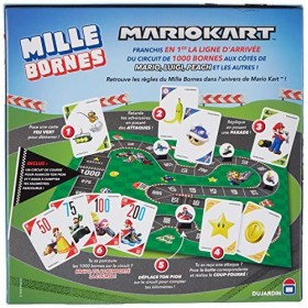 Dujardin - Mille Bornes Mario Kart - Jeu de Plateau - A Jouer&nbsp;En Famille - Jeu dAmbiance - À partir&nbsp;de 2 joueurs - Pour Enfa