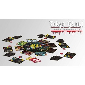 Dont Panic Games- Tokyo Ghoul : Bloody Masquerade Jeu de Plateau, DPG1004, 0