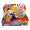 REV & ROLL – VOITURE JOUET POWER-UP – Véhicule Alley avec Fonction Power-Up Accompagné de sa Figurine Avery de 8 cm – Jouet d