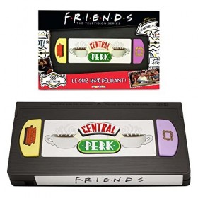 Bandai- Friends Funs & futés Quiz 100% délirant&nbsp;sur la série Mythique société-Jeu dambiance interactif pour la Famille et Le