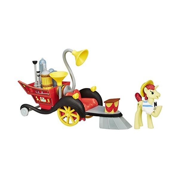 My Little Pony – Friendship is Magic – Machine a Jus de Pomme Ultra Rapide 6000 – Véhicule + Mini Figurine