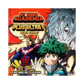 JASCO Jeux | My Hero Academia Plus Ultra! Jeu de société | À partir de 14 Ans | 2 à 4 Joueurs | Temps de Jeu de 30 Minutes | 
