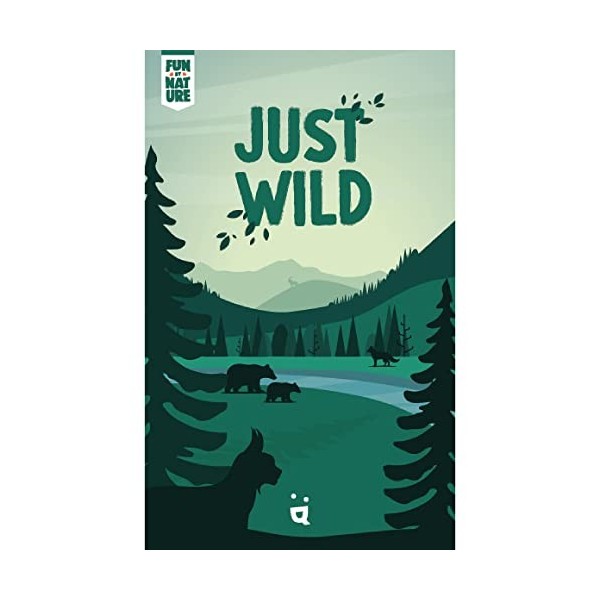 Helvetiq Just Wild Jeu de Cartes à partir de 8 Ans 2 à 4 Joueurs Temps de Jeu de 20 Minutes