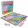 Monopoly Junior: Peppa Pig Edition Board Game for 2-4 Players, Indoor Game for Kids Ages 5 and Up