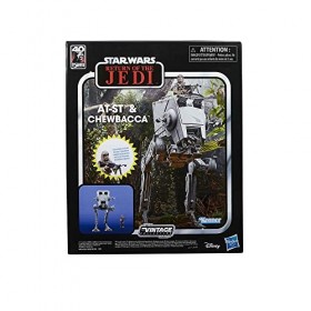 Hasbro Star Wars Episode VI Vintage Collection véhicule avec Figurine at-St & Chewbacca