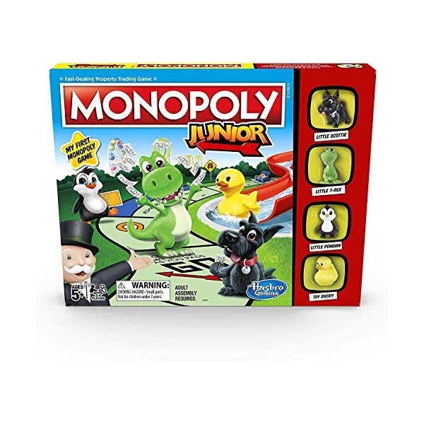 Monopoly Plateau de jeu Junior Edition, B01MQRG3QU_SML 