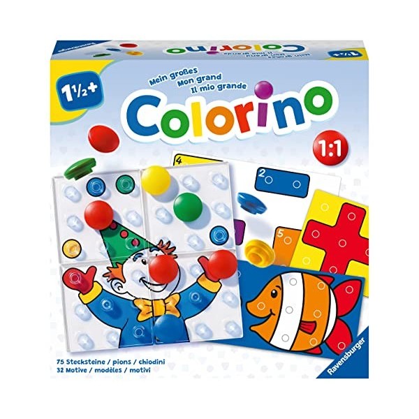 Ravensburger My Big Colorino 25959 éducatif grandit Apprendre Les Couleurs Une Brise-Le Jeu Classique pour Les Enfants à part