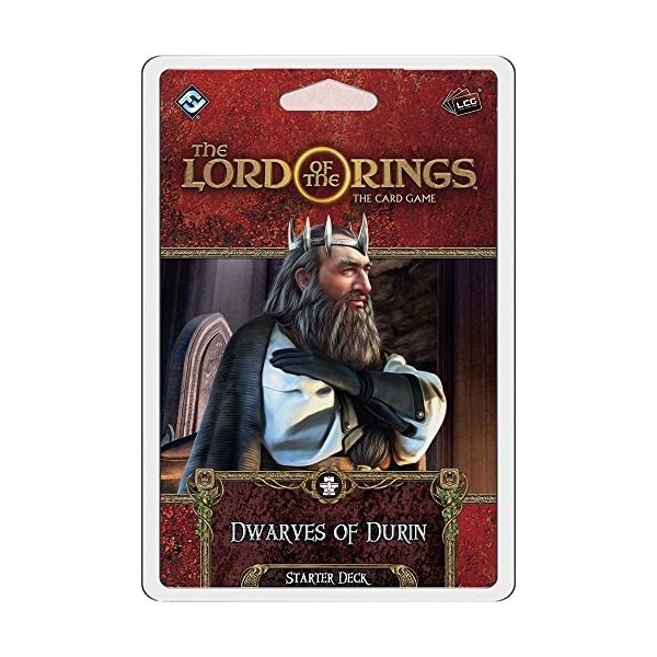 Fantasy Flight Games, Le Seigneur des Anneaux LCG : Nains de Durin, Jeu de Cartes, À partir de 13 Ans, 1 à 4 Joueurs, Temps d