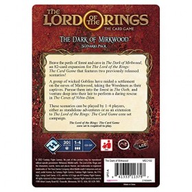 Fantasy Flight Games Lord of The Rings The Card Game The Dark of Mirkwood Scenario Pack