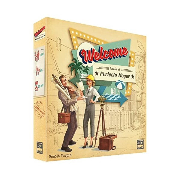 SD Games - Welcome vers le Parfait Maison, multicolore - sdgwelcto01 - Version Espagnole