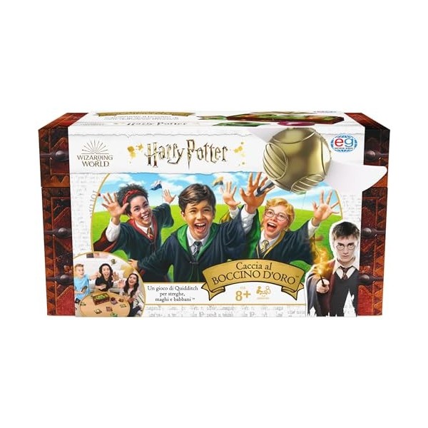 Harry Potter Chasse à lor, Jeu Quidditch de Table pour sorcières, magiciens et moldus, Jeu pour Toute la Famille à partir de