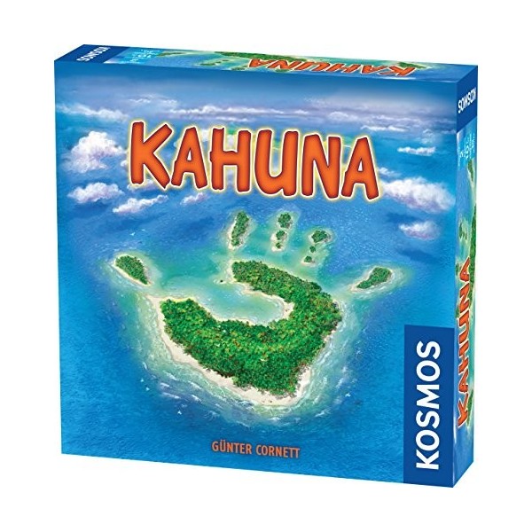 Thames & Kosmos , 691806, Kahuna, Who Will Rule The South Seas?, Strategic Game, 2 Players, Ages 10+