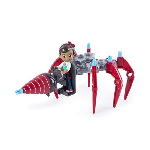 Rusty Rivets – Araignée foreuse de Ruby – Figurine et Véhicule à Assembler