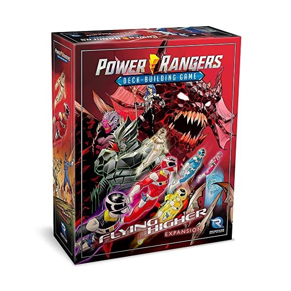 Power Rangers Deck Building Game : Flying Higher Extension – Nouvelles façons de jouer et de gagner, nouveaux personnages jou