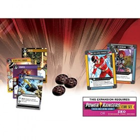 Power Rangers Deck Building Game : Flying Higher Extension – Nouvelles façons de jouer et de gagner, nouveaux personnages jou