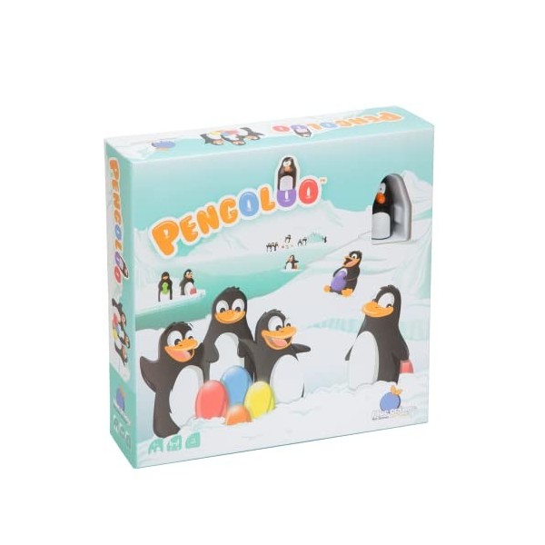 Blue Orange , Pengoloo, Board Game, Ages 4+, 2-4 Players, 15 Minutes Playing Time