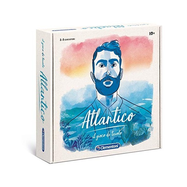 Clementoni 16562 Jeu de société Atlantique, Marco Mengoni,