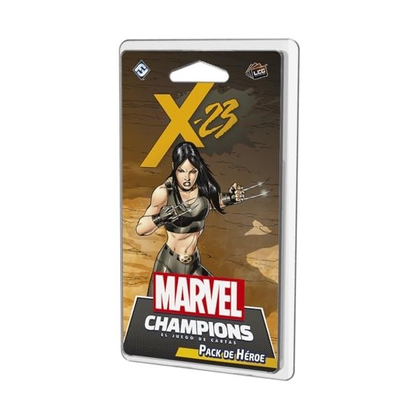 Fantasy Flight Games Marvel Champions X-23 - Expansion de Héros en Français