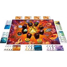 Asmodee- Nomades Jeu de Société, LUNOM01FR, Multicolore