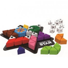 The Happy Puzzle Company - The Genius Star - Brainstorming éducatif - Jeu de stratégie et renforcement des compétences - 8 an
