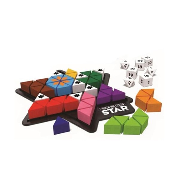 The Happy Puzzle Company - The Genius Star - Brainstorming éducatif - Jeu de stratégie et renforcement des compétences - 8 an